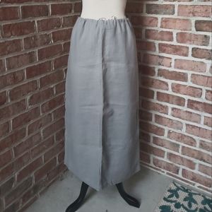 GAP Grey Linen Skirt